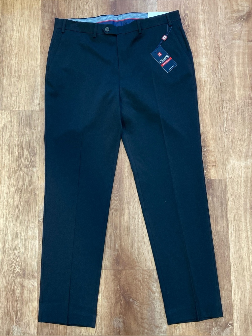 Chaps Performance Series Suit Separates Classic Dress Pant Mens 36x32 Blk